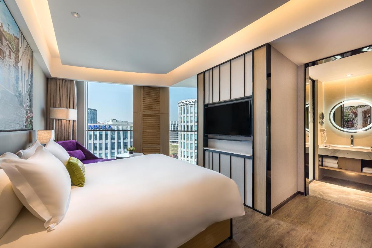 Mercure Shanghai Hongqiao Railway Station Xangai Exterior foto
