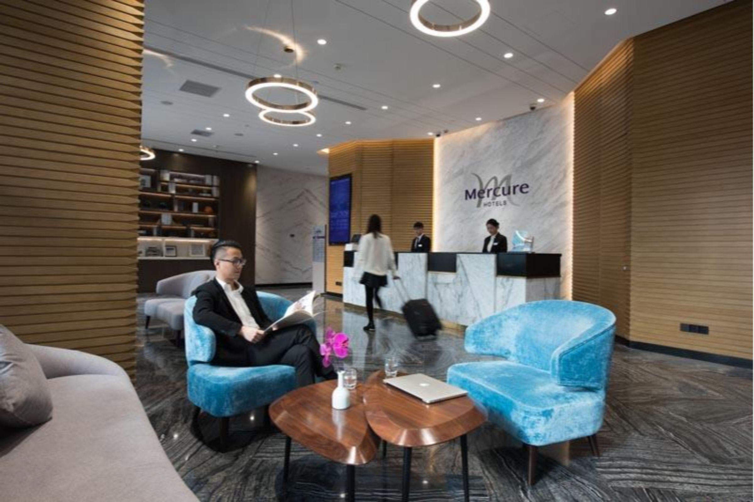 Mercure Shanghai Hongqiao Railway Station Xangai Exterior foto